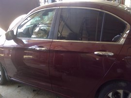 2014 HONDA ACCORD, BURGUNDY, SPORT MODEL, 2.4L, AT.   A26428